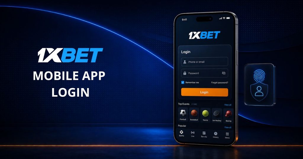 1xBet mobile login