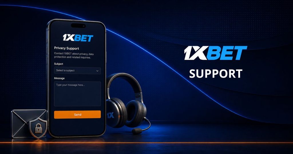 1xBet privacy support contact form